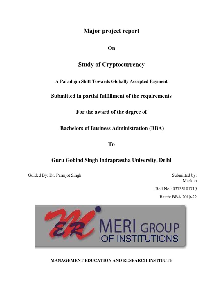 Research Methodology. | PDF | Cryptocurrency | Bitcoin