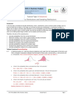 Continous Probability Tutorial Answers 4