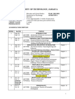 Semester 1 Class Schedule 2021-22