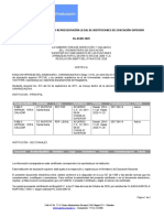 Certificado de Existencia y Representacion Legal de Instituciones Educativas Superior