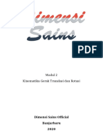 Kinematika Gerak Translasi Dan Rotasi