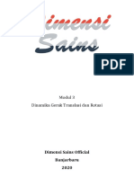 Dinamika Gerak Translasi Dan Rotasi