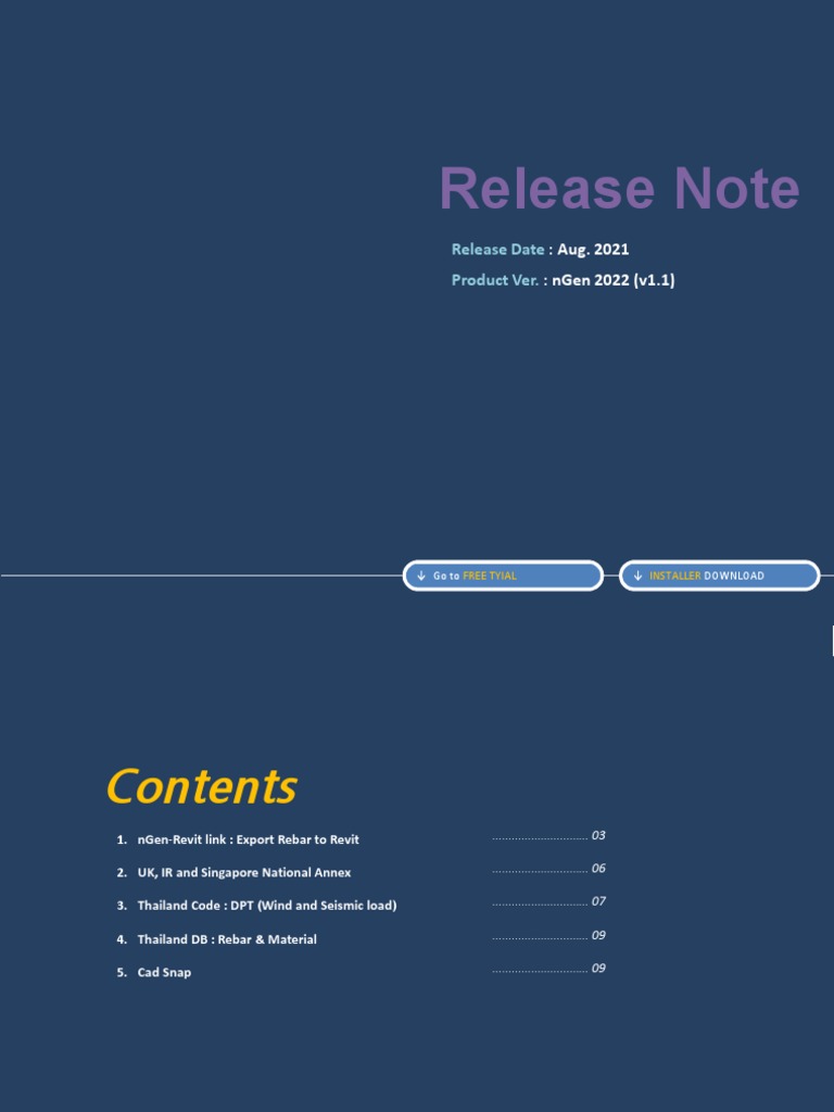 nGen 2022 Release Notes Overview | PDF | Autodesk Revit | Beam (Structure)