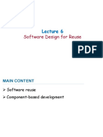 Lecture 6 - Software Design For Reuse