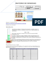 Laboratorio de Densidad