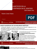 Presentación LOS RECURSOS NOETICOS EN LA PSICOTERAPIA CENTRADA EN EL SENTIDO.