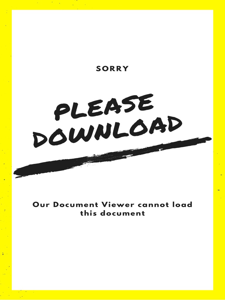 Document Viewer Error Message | PDF