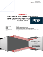 Informe de Evaluacion de Implementacion Del POI 2021 Inabif
