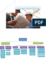 Introduction To Project Quality Planning: Saudi Arabian Parsons LTD