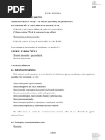 Humatin: Paromomicina 250 mg Indicación y Dosis | PDF | Medicamentos ...