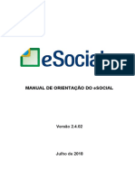 1 - Manual de Orientação Do Esocial Ve2.4.02 Publiacado 06 - 07 - 2018