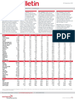 European Stocks Rose due to Easing Worries about the Spillover from China's Evergrande [22 Sep]