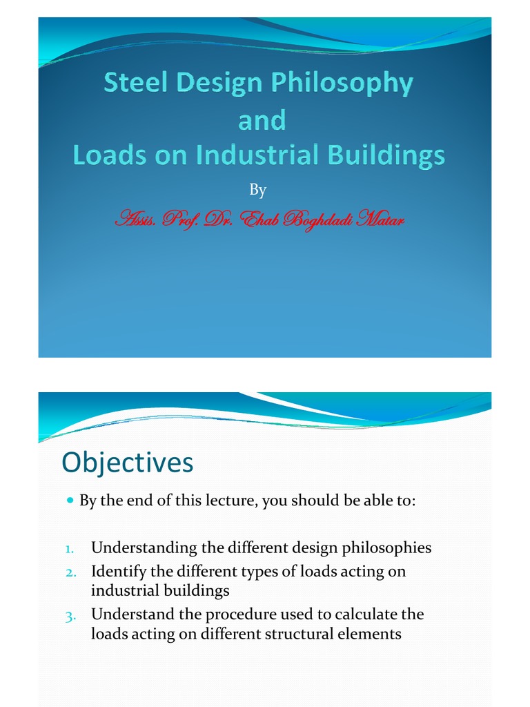 Industrial Load Calculations for Structures | PDF | Structural Load ...