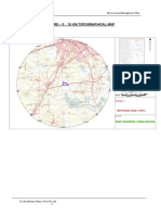 Figure - 3: 10 KM Topographical Map: Indore Municipal Corporation Environment Management Plan