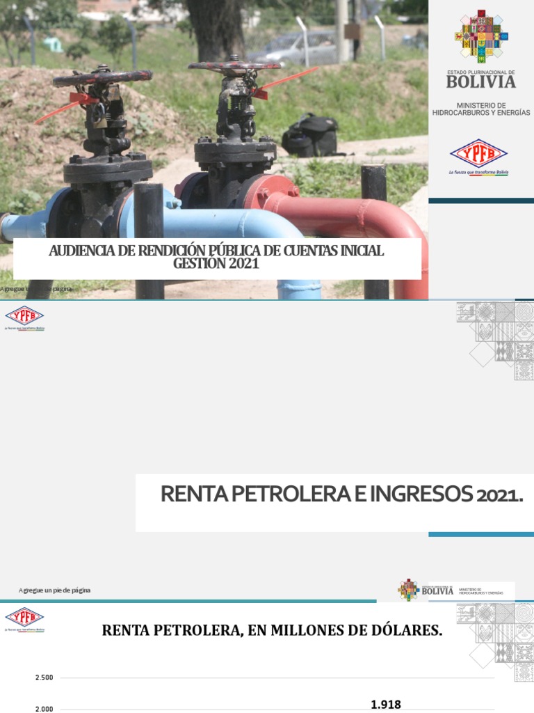 Rendición de Cuentas YPFB 2021 | PDF | Bolivia | Industria petrolera
