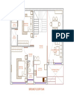 Ground Floor Plan: Bedroom 11'6" X 14'0" Toilet 4'6" X 7'0"