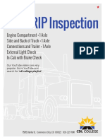 Pre Trip Inspection Manual For CDL