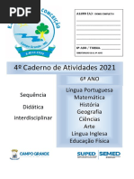 Caderno 4 6º Ano