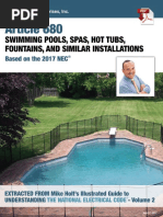 NEC Article 680: Pool Electrical Code | PDF | Electrical Wiring ...