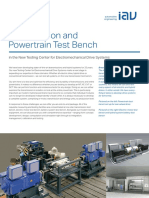 Transmission and Powertrain Test Bench