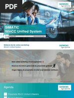 Simatic Wincc Unified System: Unrestricted © Siemens 2020