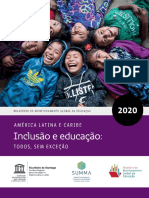 Relatório de Monitoramento Global Da Educação 2020, América Latina e Caribe - Inclusão e Educação - Todos, Sem Exceção - UNESCO Digital Library
