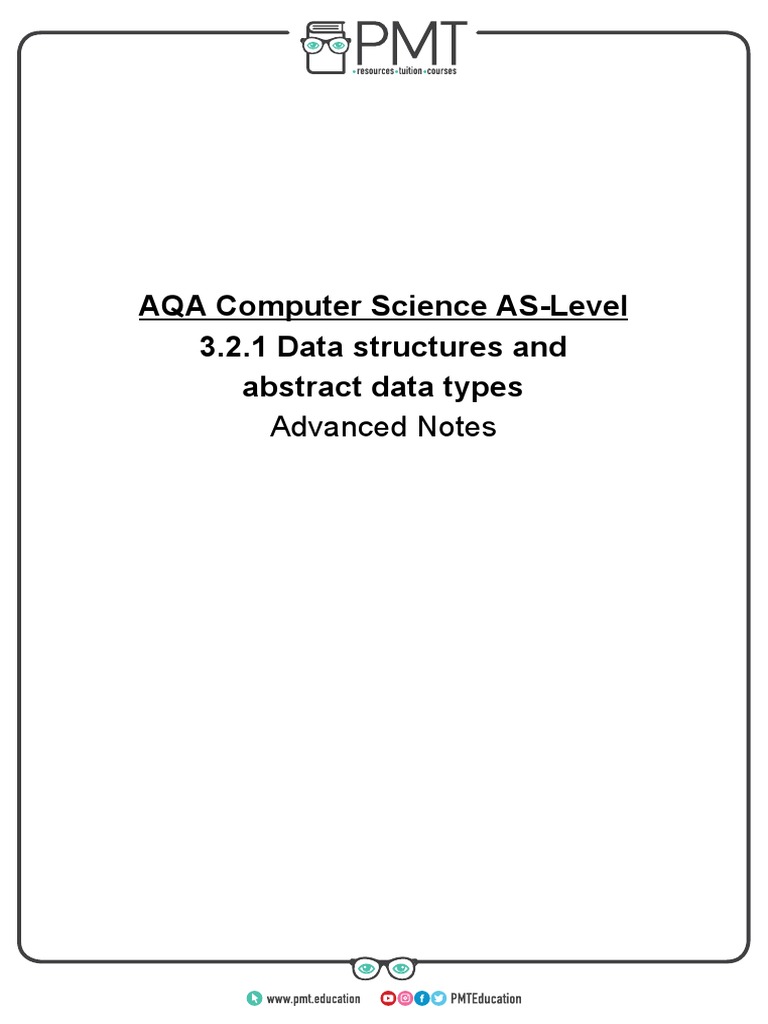 2.1. Data Structures and Abstract Data Types | PDF | Array Data ...