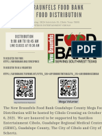 New Braunfels Food Bank Mega Food Distribution