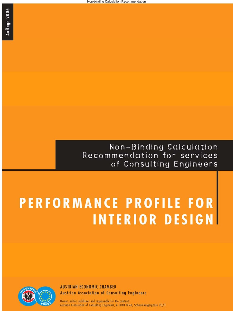 Interior Design Scope of Work Overview | PDF | Specification (Technical ...