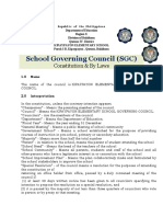 SGC Constitution and by Laws