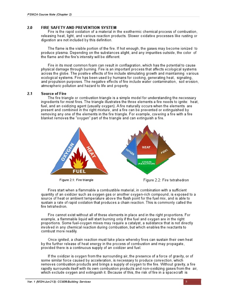 Fire Safety and Prevention Overview | PDF | Fires | Combustion