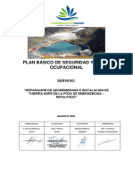 Pbsso Reparación de Geomembrana e Instalación de Tubería Hdpe en La Poza de Emergencias - Repulpado