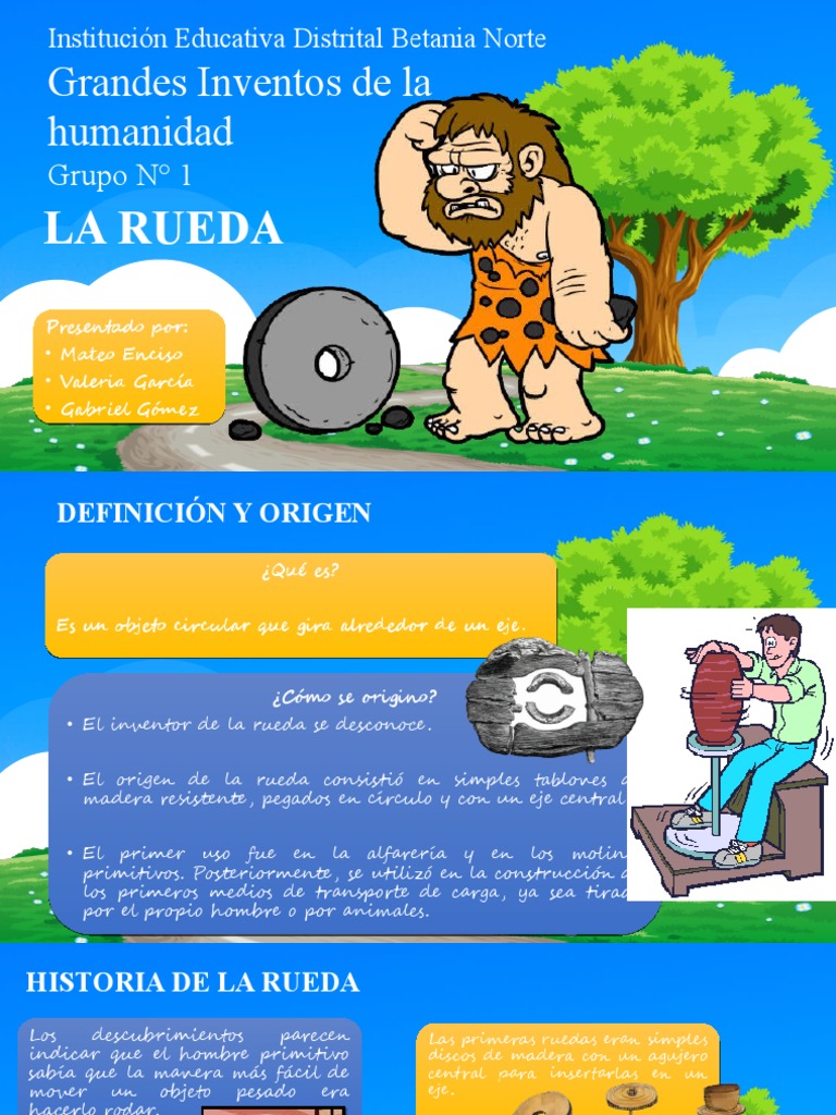 Historia y evolución de la rueda | PDF