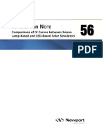 Comparisons of IV Curves Between Xenon Lamp-Based and LED-Based Solar Simulators