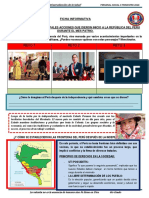 Ficha 19 - Despues de La Independencia