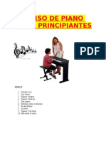 CURSO DE PIANO PARA PRINCIPIANTES