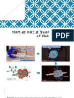 Pompa Air Hidrolik Tenaga Matahari