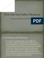 First Aid and Safety Measures
