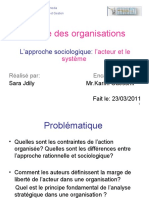 Théorie Des Organisations