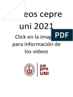 Videos Cepre Uni 2021