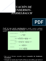 Ecuación de Henderson-hasselbalch