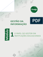 M1 - o Papel Do Gestor em Instituições Educacionais