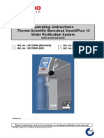 User Manual - Barnstead - Smart2Pure 12 