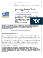 International Journal of Social Research Methodology: Elicitation Methods