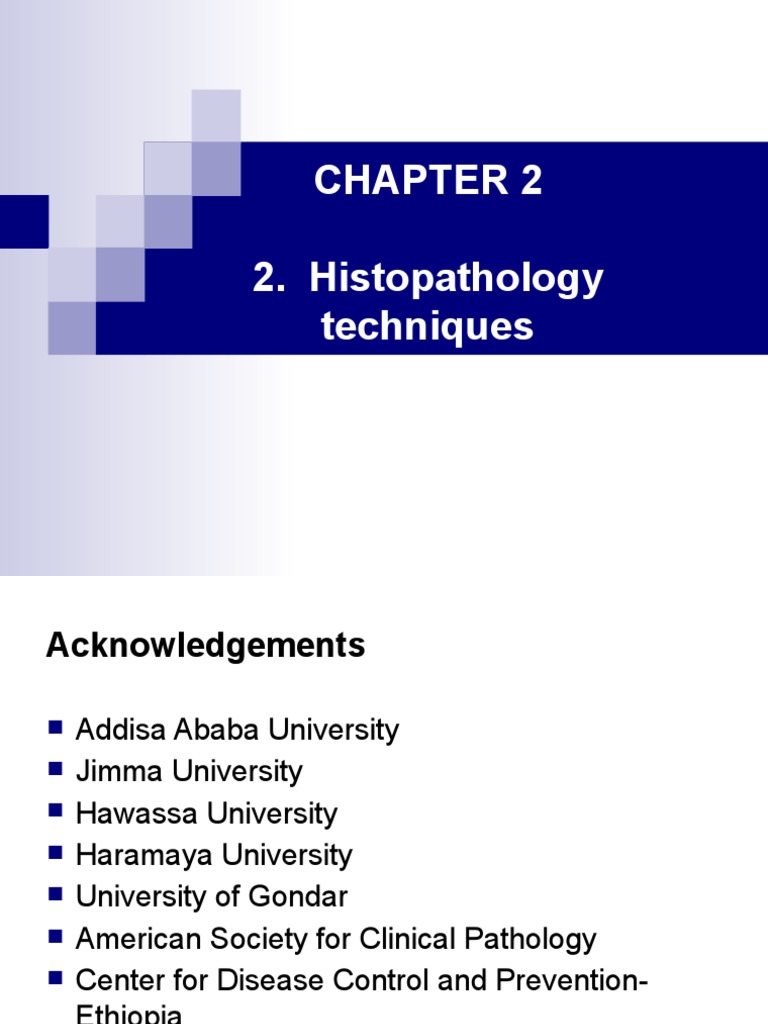 Histopathology Chapter 2 Pdf Fixation Histology Histology