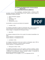 Metodologia Del Modulo de Formulacion y Evaluacion de Proyectos