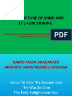 The Anatomy and Mind's Functioning According to the Abhidhamma and the Suttas