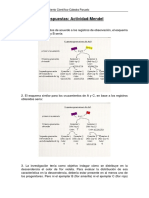 Actividad Mendel. RESPUESTAS