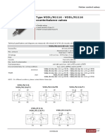 Type VODL/N1116 - VODL/R1116 Counterbalance Valves