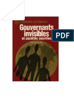 Gouvernants Invisibles Et Sociétés Secrètes - Serge Hutin